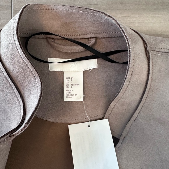 H&M Tan Women's Blazer Coat - Picture 2 of 5